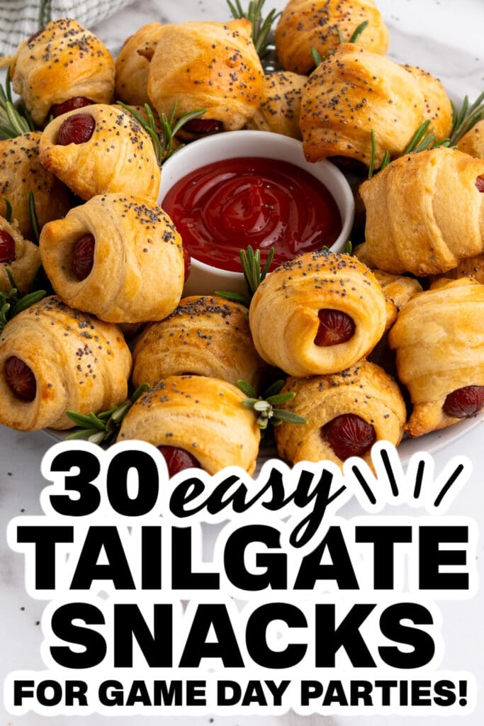 tailgate snacks - Mini Piggies in a Blanket