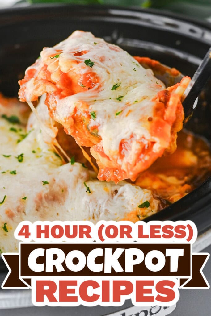 4 hour crockpot recipes -Crockpot Ravioli Lasagna copy