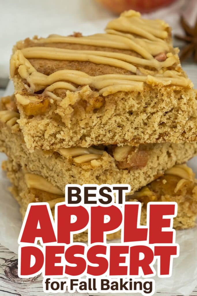 Apple Dessert Recipes-Apple Blondies
