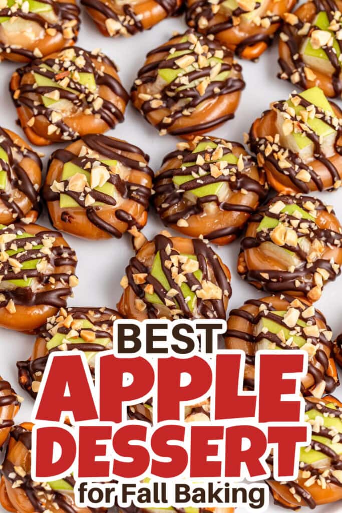 Apple Dessert Recipes-Apple Pretzel Bites
