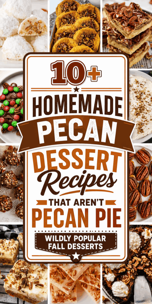 pecan dessert recipes