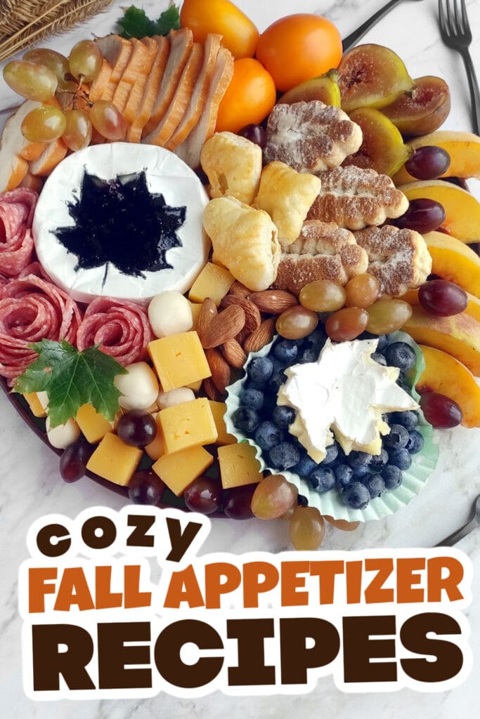 Fall Appetizers-Savory-Fall Appetizer Charcuterie Board