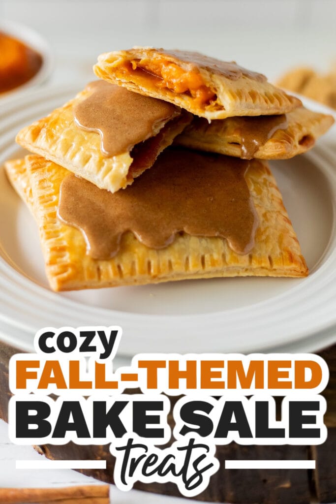 Fall Bake Sale Treats-Homemade Pumpkin Pie Tarts