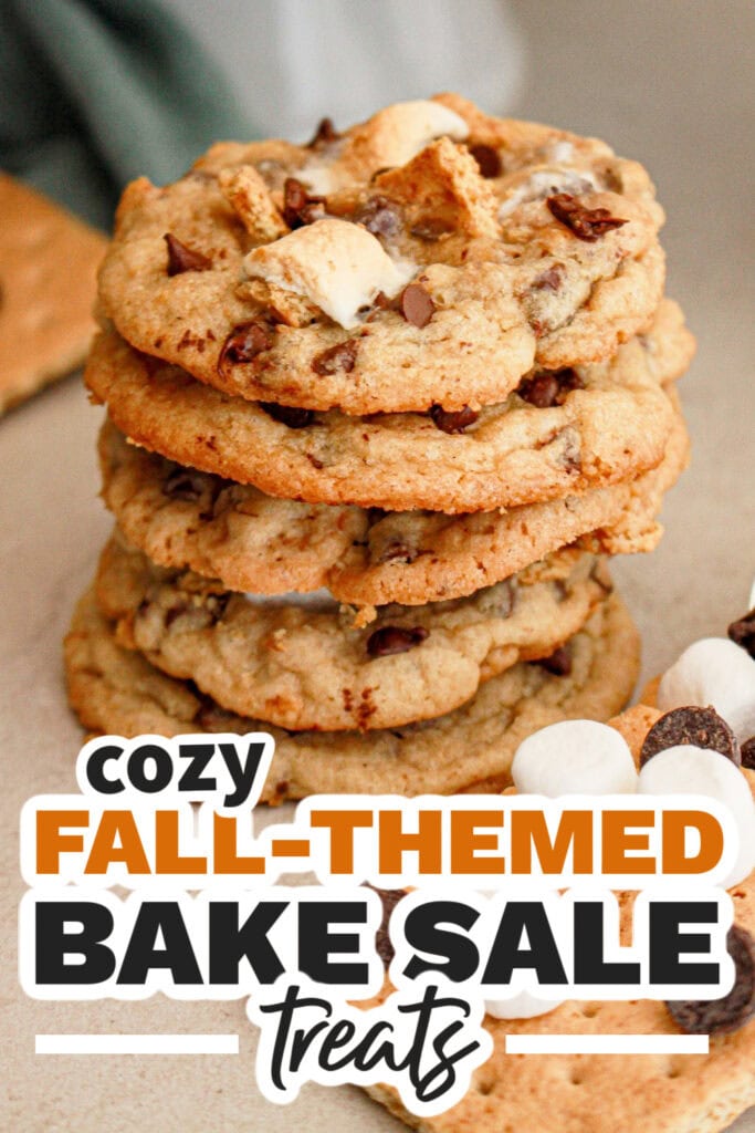 Fall Bake Sale Treats- S’more Cookies_ A Fall Campfire Classic