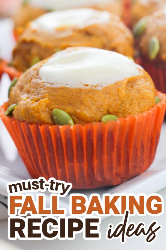 Fall Baking Recipes-Copycat Starbucks Pumpkin Muffins