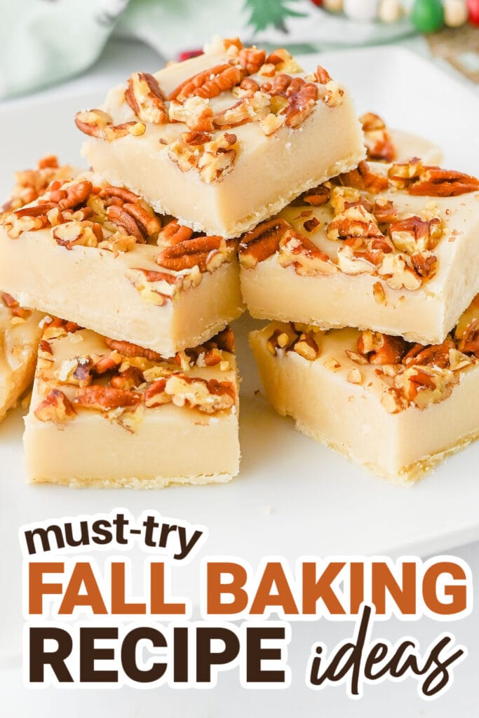 Fall Baking Recipes-Pecan Pie Fudge
