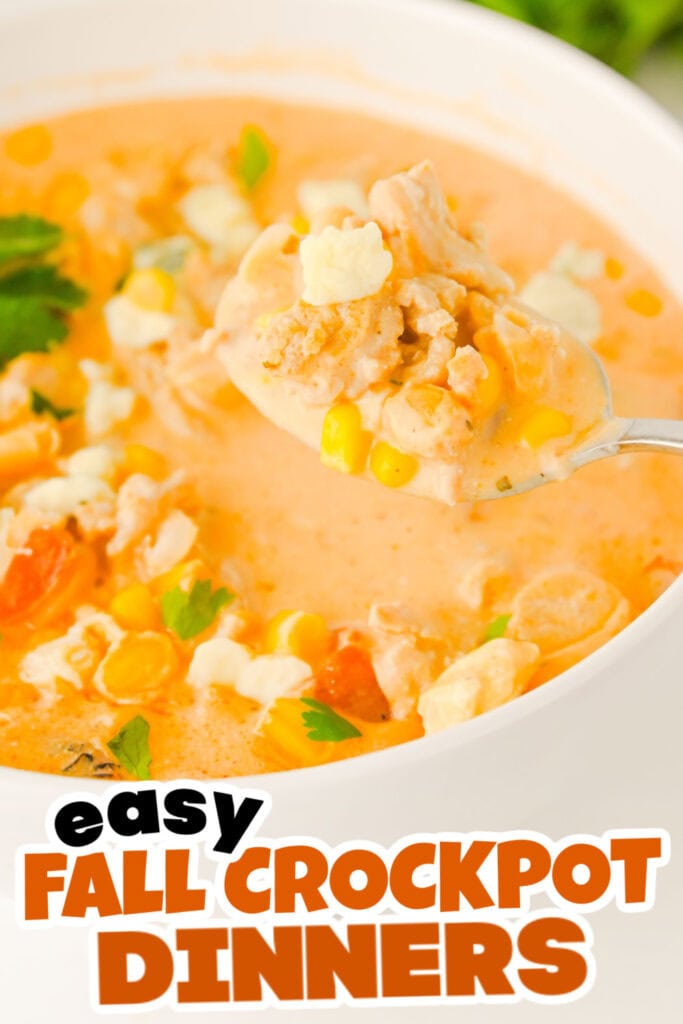 Fall Crockpot Dinner-Crockpot Buffalo Chicken Chili