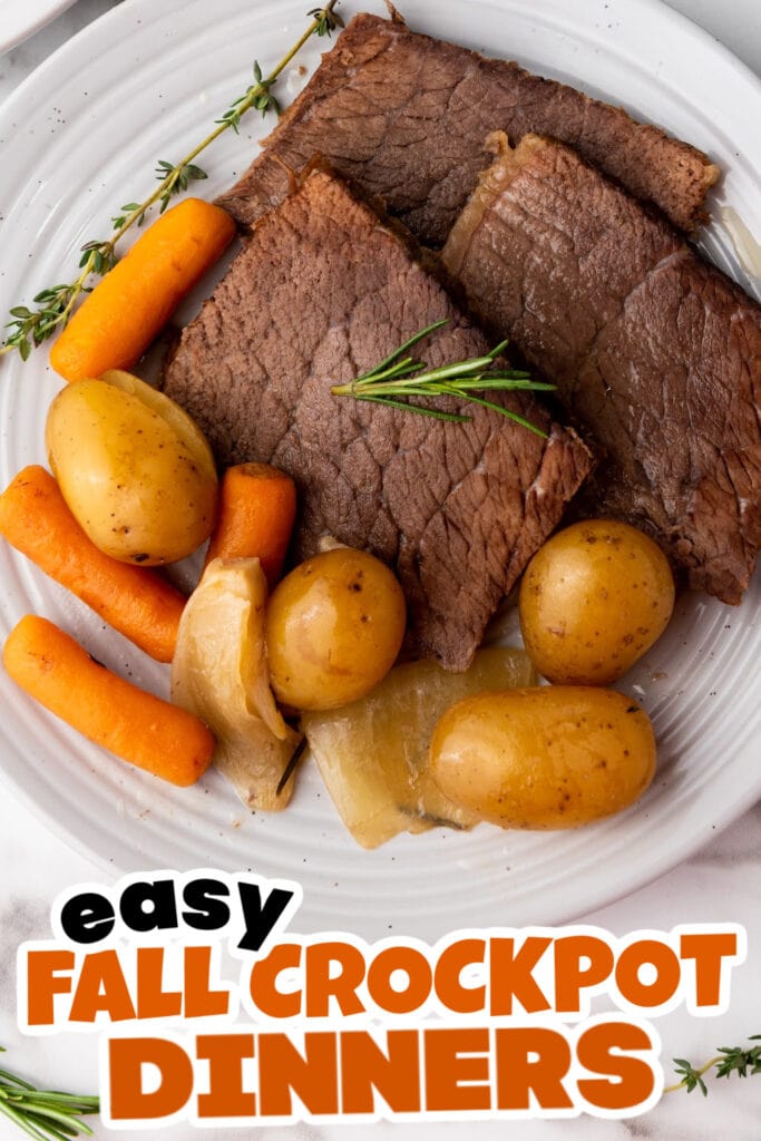 Fall Crockpot Dinner-Crockpot Slow Cooker Rump Roast