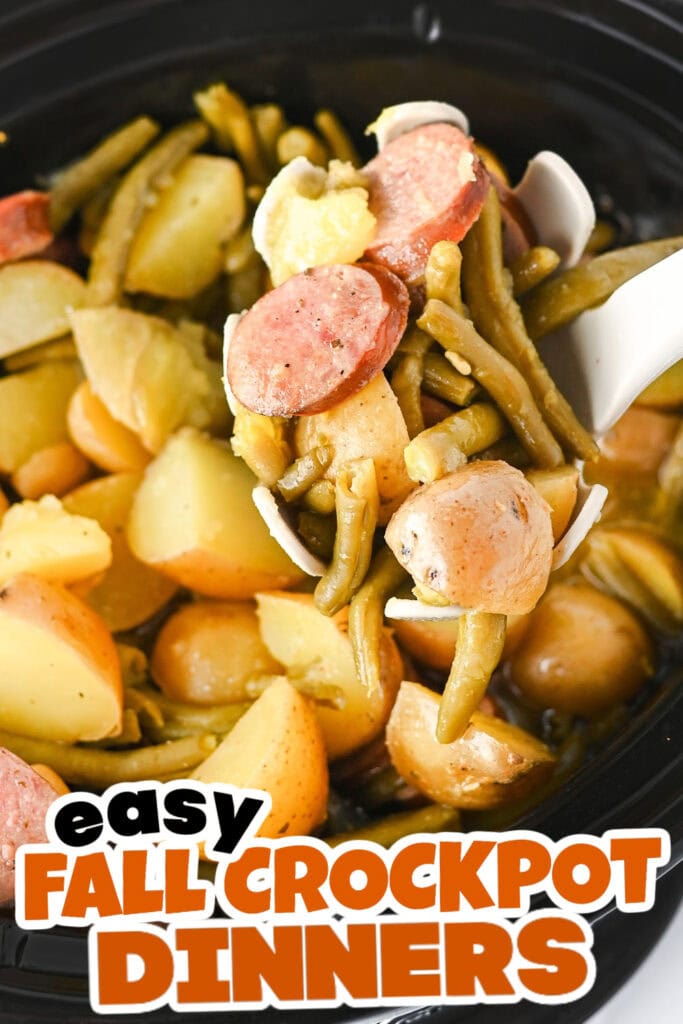 Fall Crockpot Dinner-Crockpot Swamp Potatoes