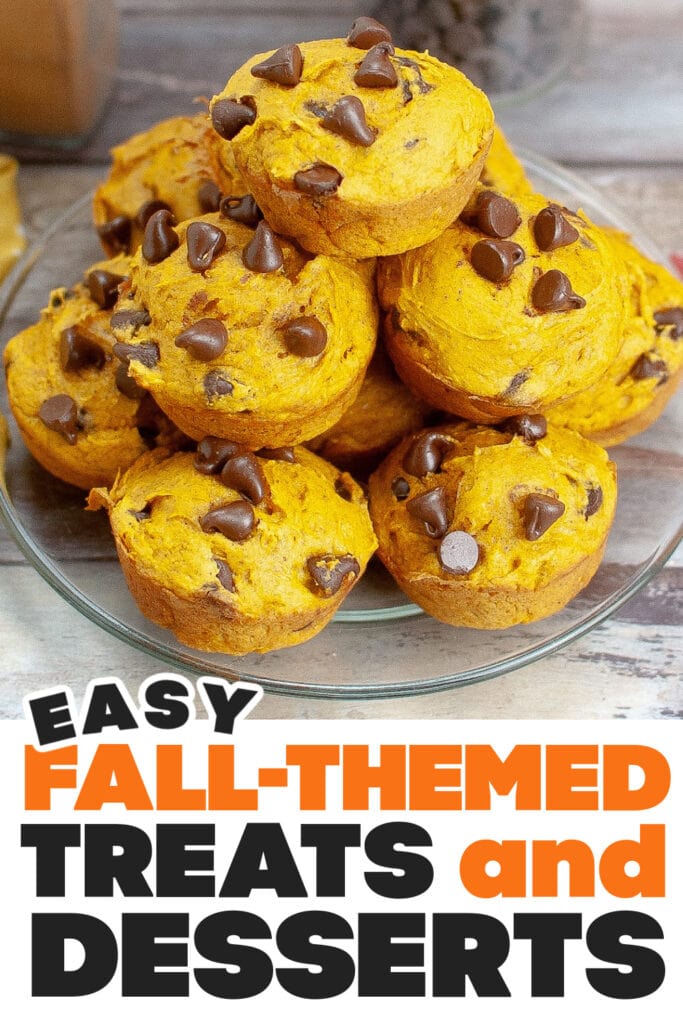 Fall Treats and Desserts-Pumpkin Chocolate Chip Muffins