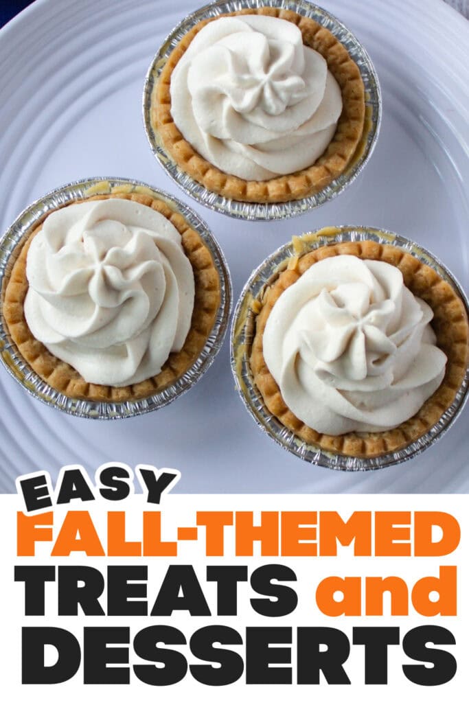 Fall Treats and Desserts-Salted White Chocolate Caramel Tarts