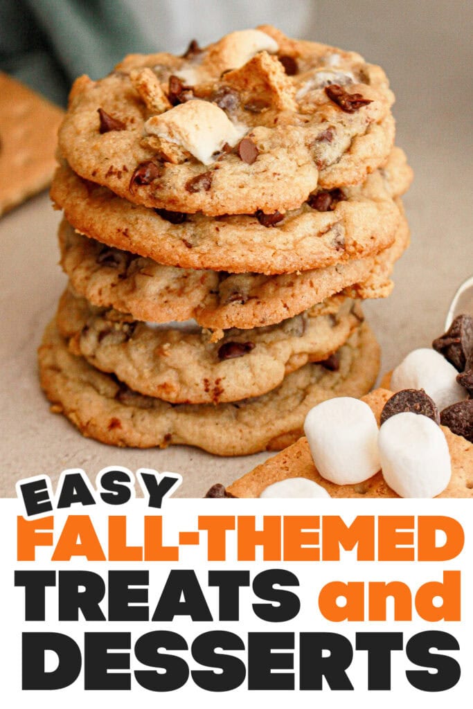 Fall Treats and Desserts-S’more Cookies_ A Fall Campfire Classic