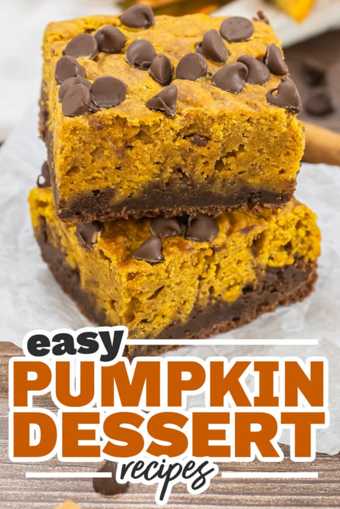Pumpkin Dessert Recipes-Pumpkin Brownies