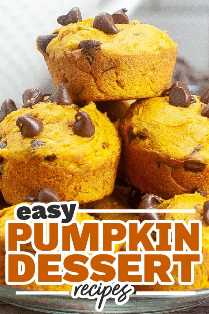 Pumpkin Dessert Recipes-Pumpkin Chocolate Chip Muffins