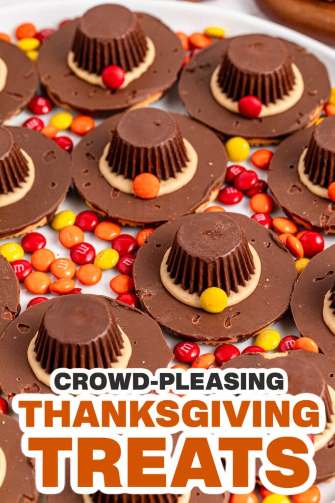 Thanksgiving Themed Treats-Pilgrim Hats Cookies