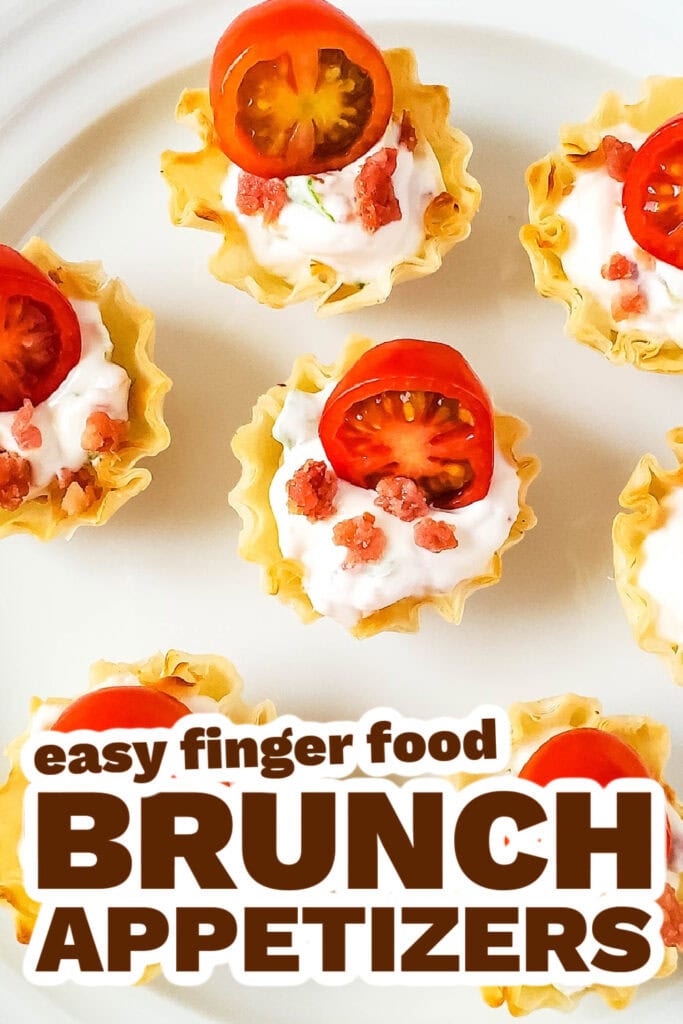 brunch appetizers - BLT Phyllo Party Bites copy