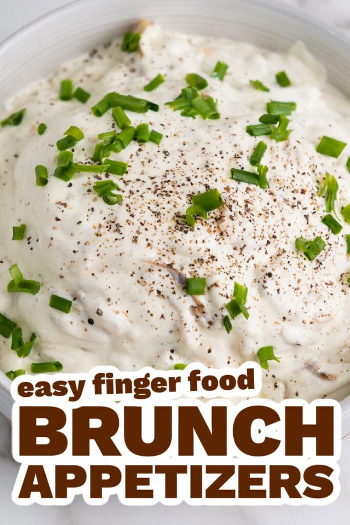 brunch appetizers -Caramelized Onion Dip