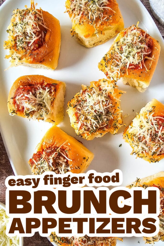 brunch appetizers -Meatball Sliders