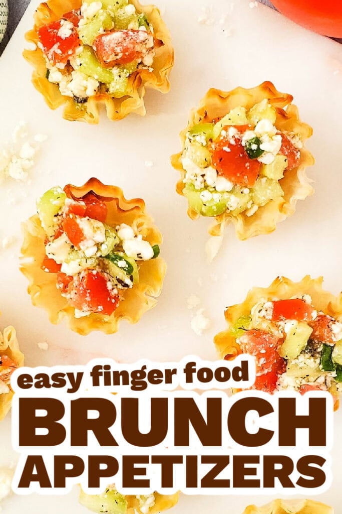 brunch appetizers - Mediterranean Feta Bites copy