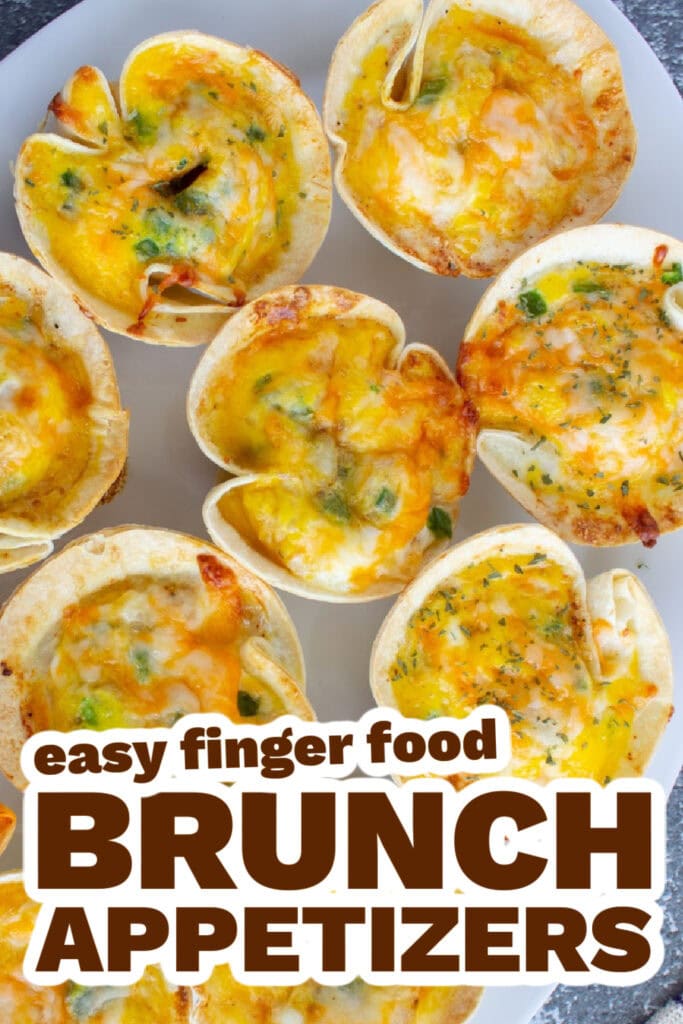 brunch appetizers - Three Cheese Mini Quiches copy
