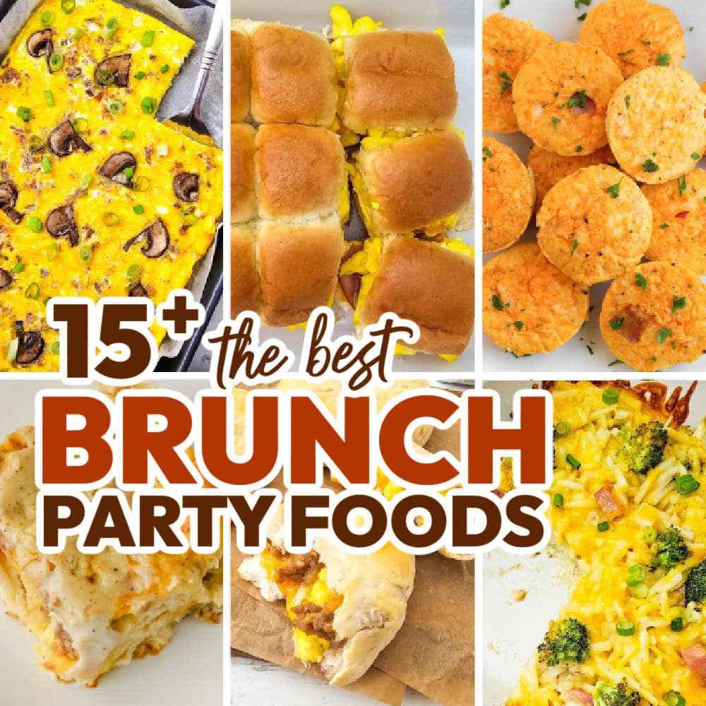 Sweet & Savory Brunch Party Food Ideas
