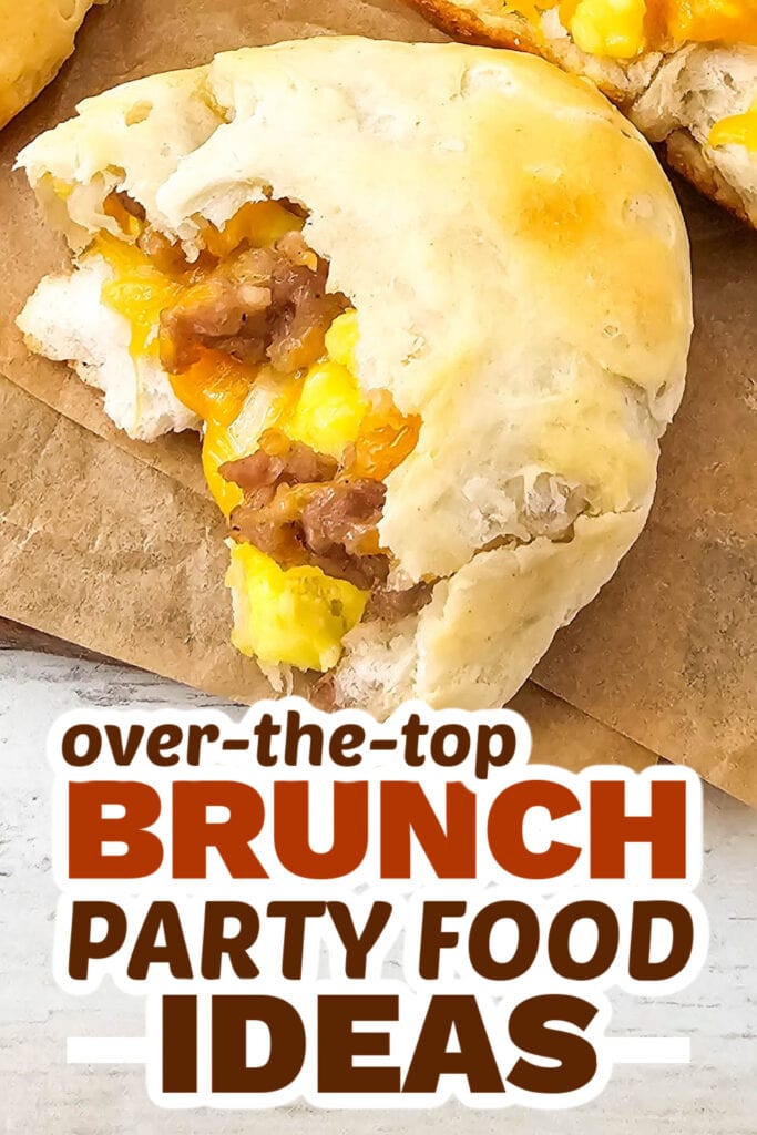 brunch party food ideas - Breakfast Sausage Bombs