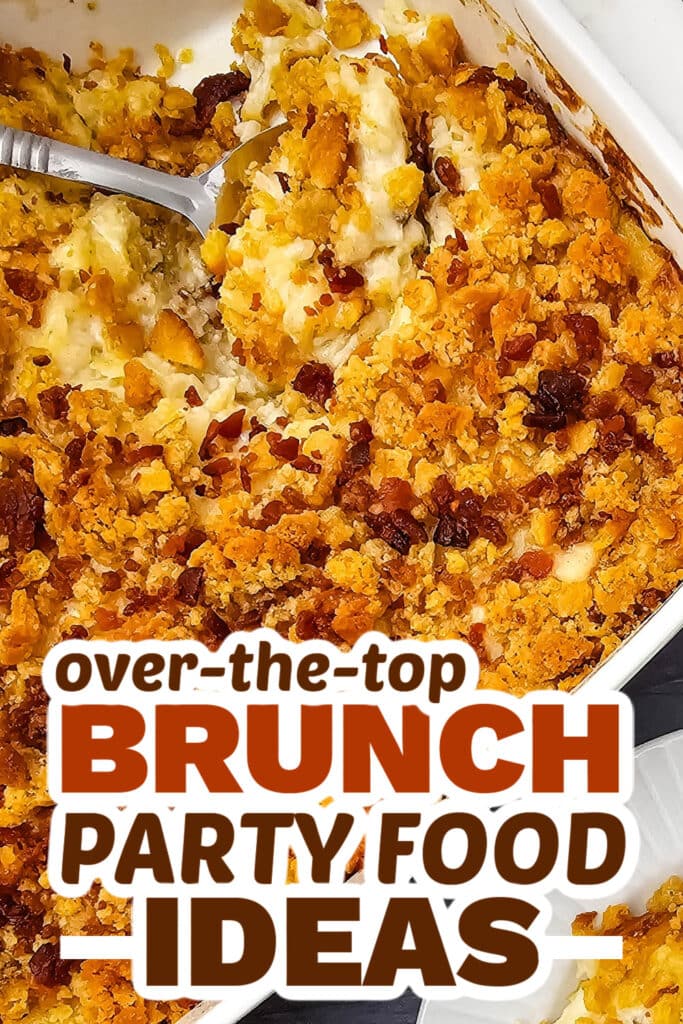 brunch party food ideas - Pepperjack Potato Casserole copy