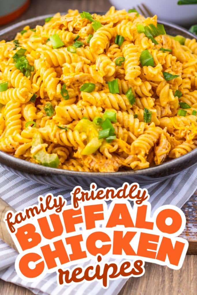 buffalo chicken recipes -Buffalo Chicken Pasta Salad