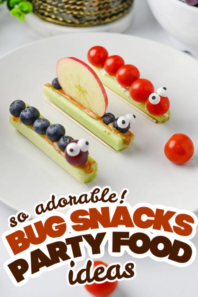 bug snacks party food ideas -Celery Bug Snack