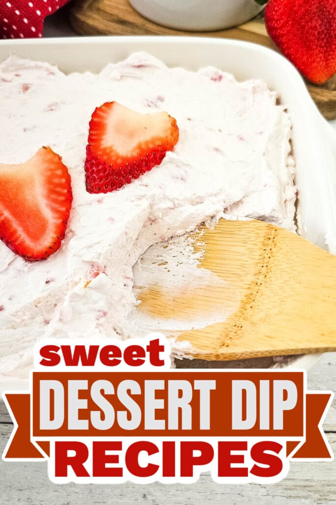 dessert dips - Strawberry Cheesecake Dip