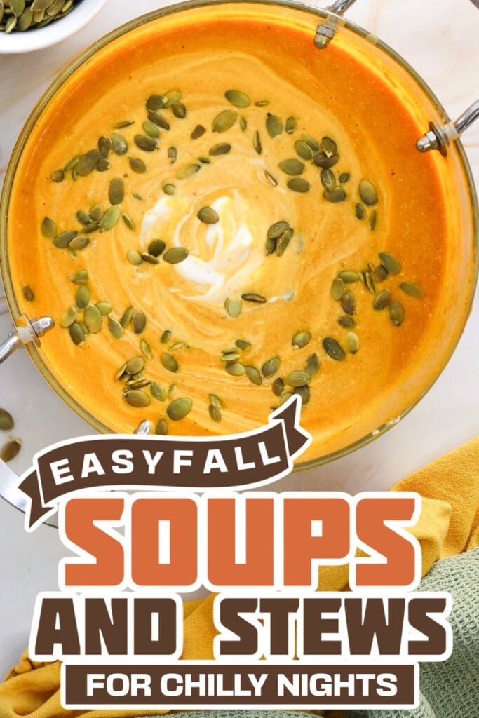 fall soups and stews - Creamy Pumpkin Soup