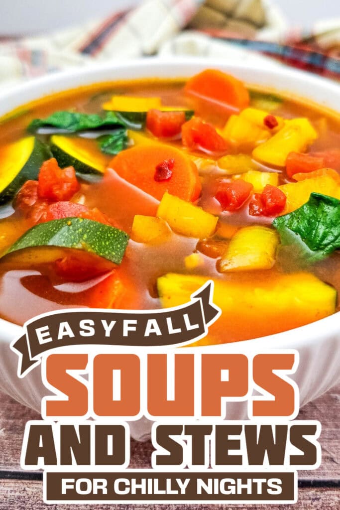 fall soups and stews -Spiced Moroccan Vegetable Soup copy
