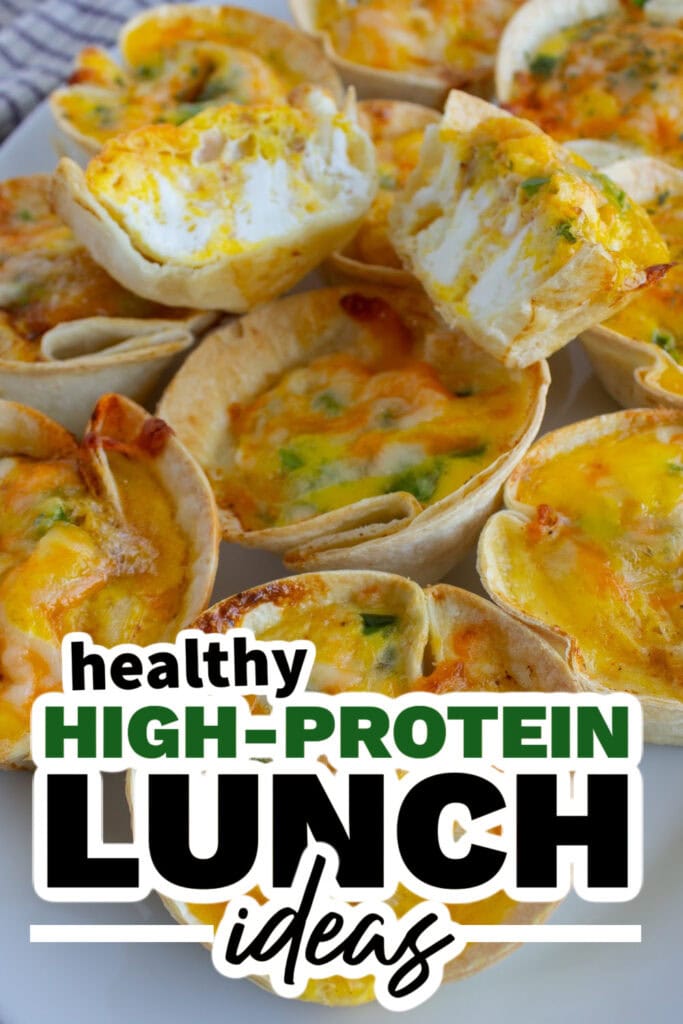 high protein lunch ideas - Three Cheese Mini Quiches