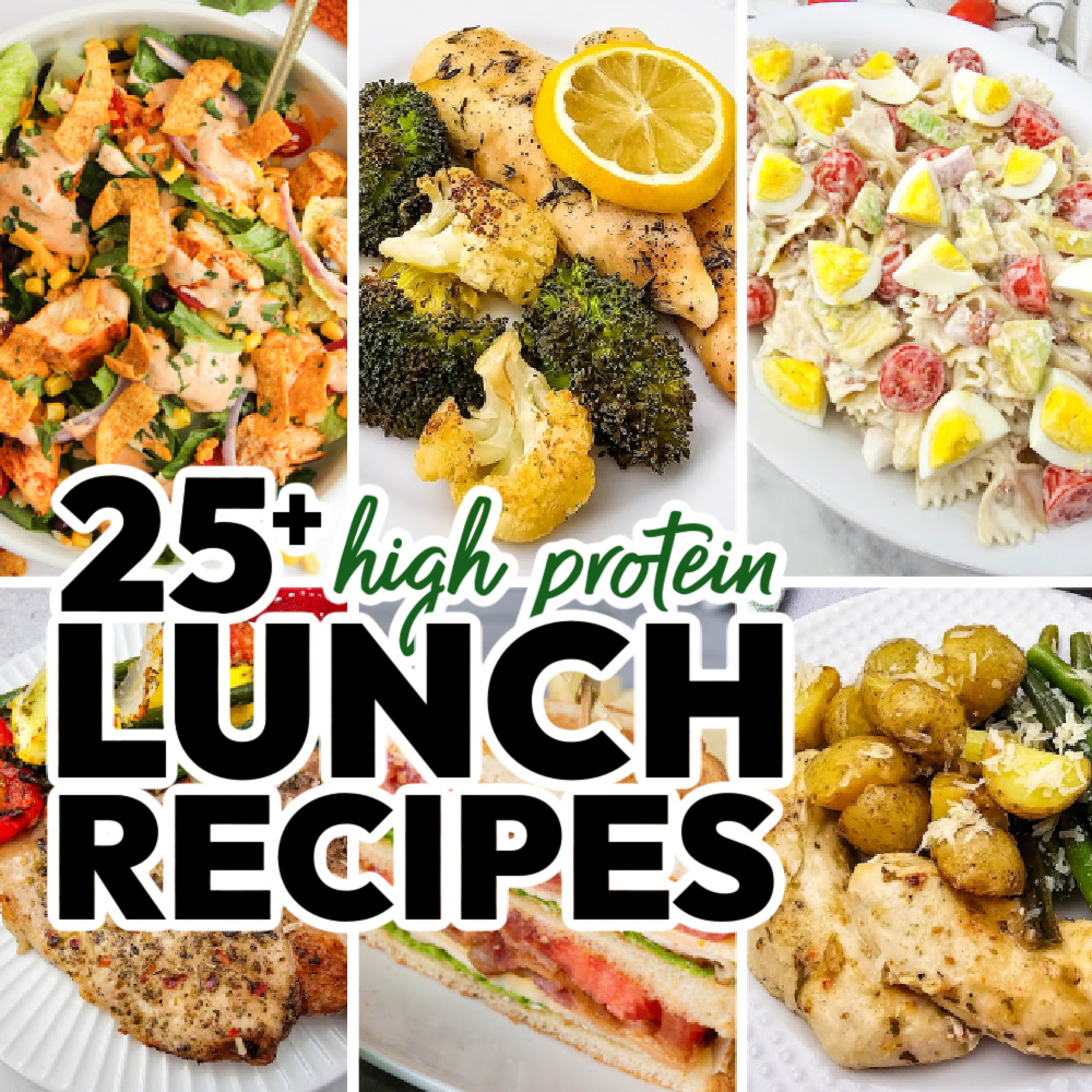 Easy High Protein Lunch Recipes for Meal Prep and Work