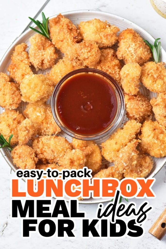 kids lunchbox meal ideas - Crispy Popcorn Chicken Bites copy