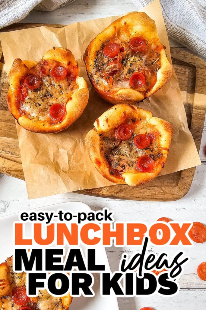 kids lunchbox meal ideas - Pepperoni Pizza Puffs copy