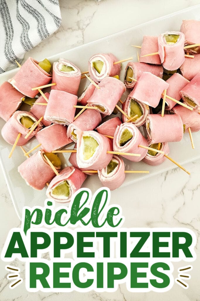 pickle appetizer recipes - Pickle Ham Roll