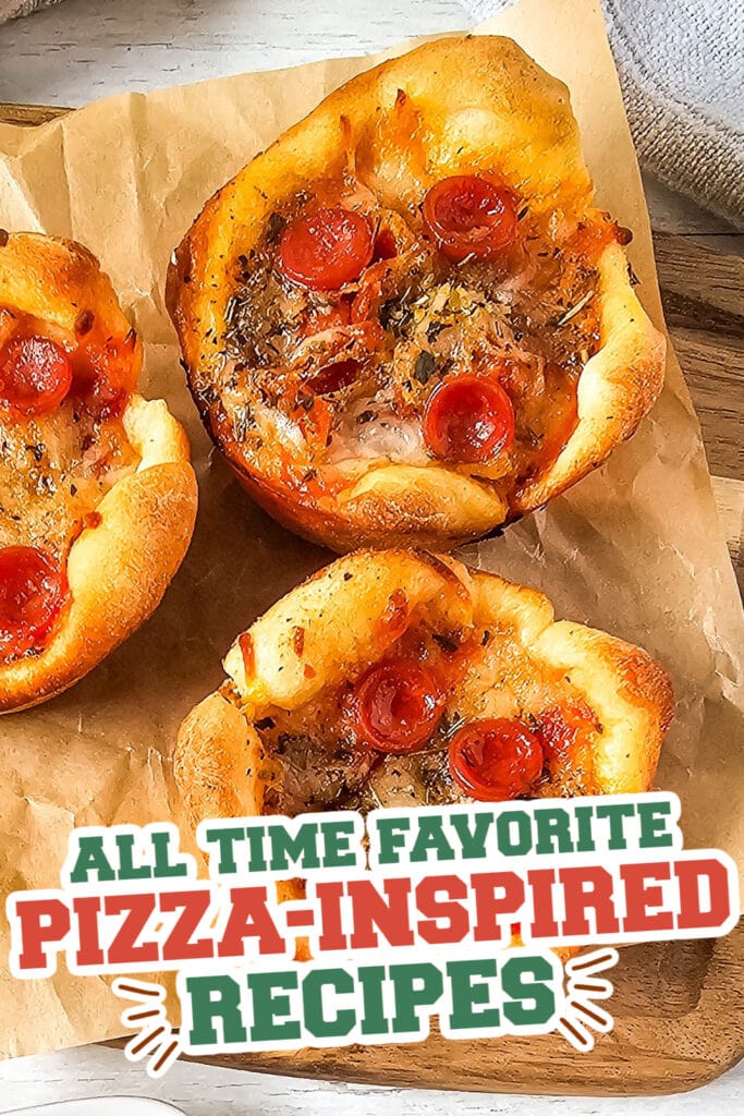 pizza inspired recipes - Pepperoni Pizza Puffs