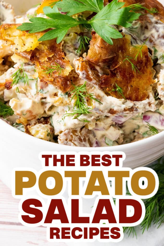 potato salad recipes -Smashed Potato Salad