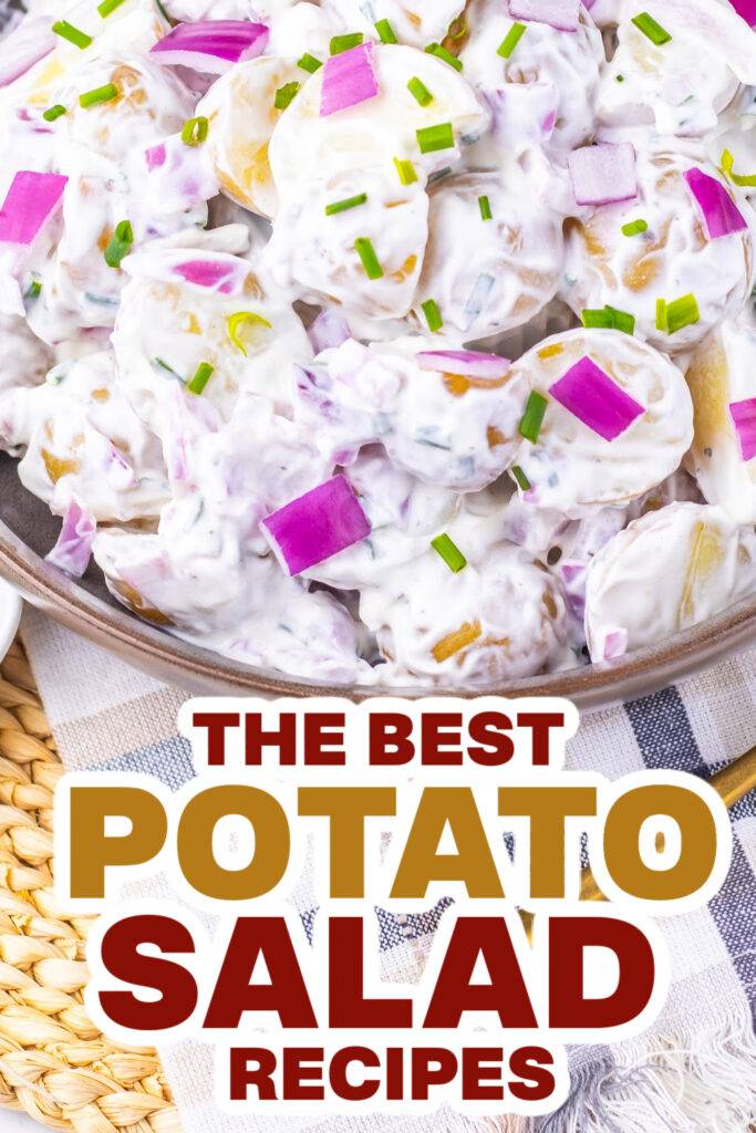 potato salad recipes -Sour Cream And Onion Potato Salad