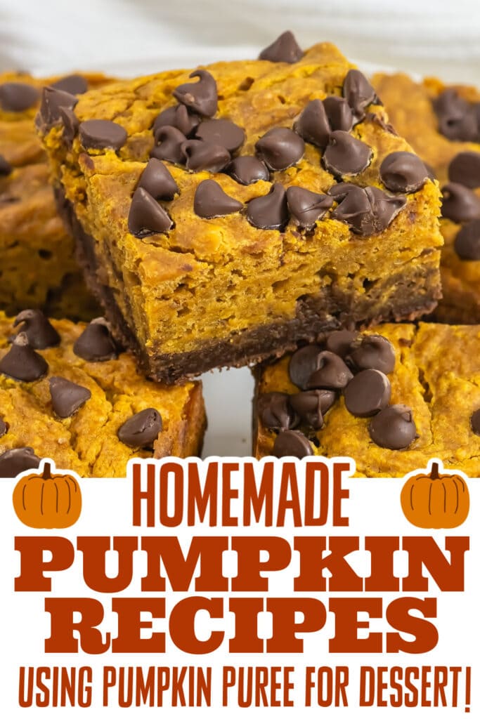 pumpkin recipes using pumpkin puree - Pumpkin Brownies copy