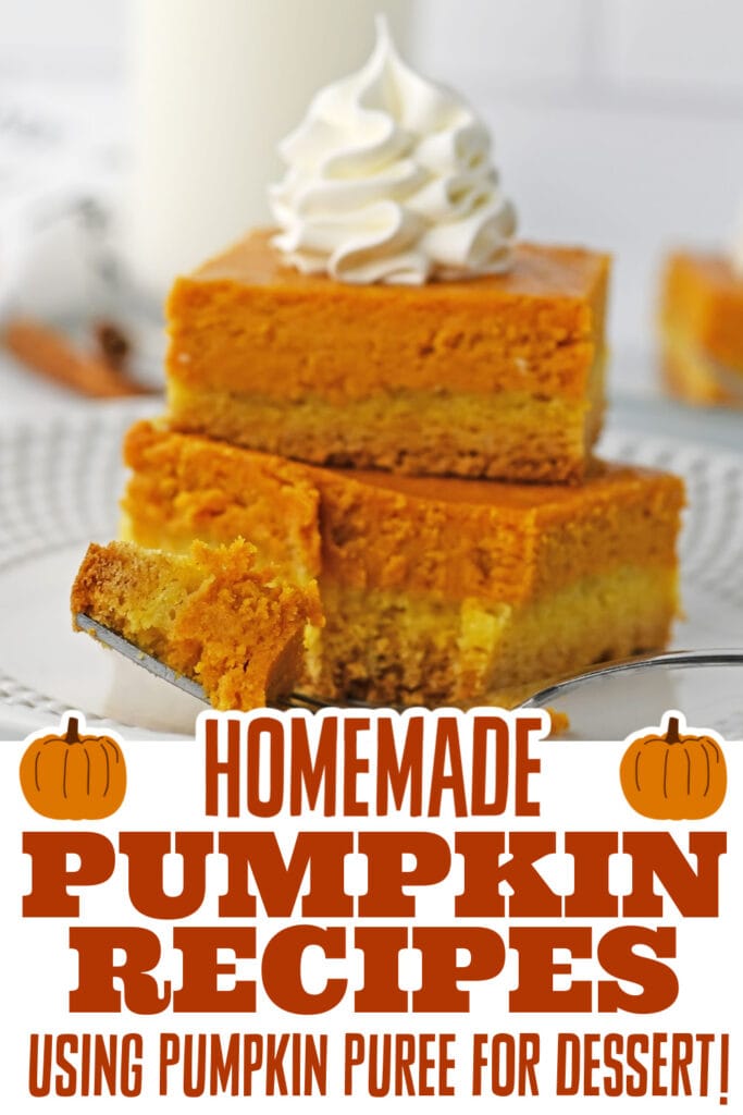 pumpkin recipes using pumpkin puree - Pumpkin Spice Gooey Bars