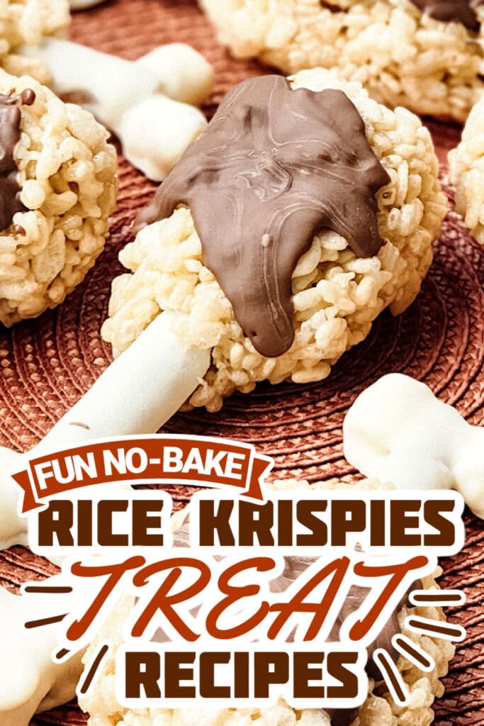 rice krispie treat recipes -Turkey Leg Rice Krispies Treats