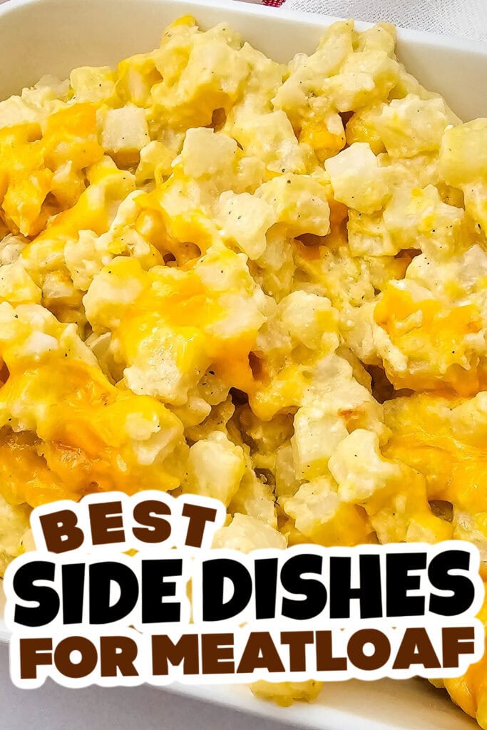 side dishes for meatloaf - Crockpot Creamy and Cheesy Potatoes copy