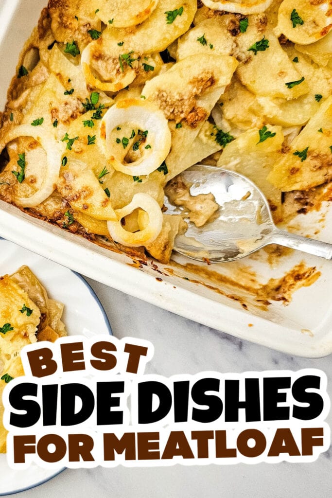 side dishes for meatloaf - French Onion Potato Bake copy