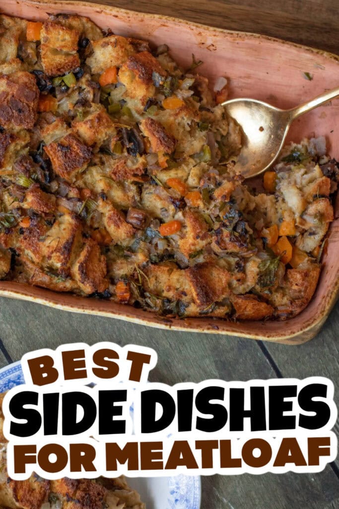 side dishes for meatloaf - Herb and Vegetable Stuffing copy