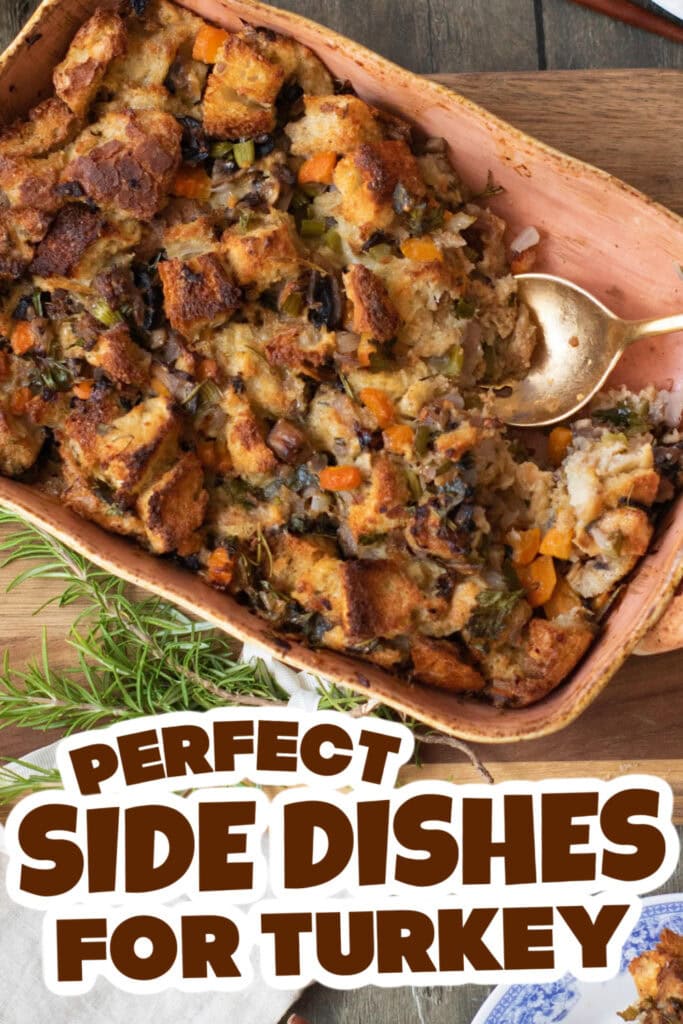 side dishes for turkey - Herb and Vegetable Stuffing copy