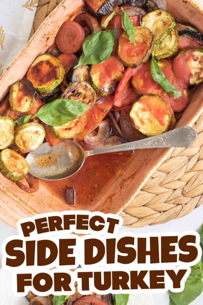side dishes for turkey - Oven-Baked Ratatouille Casserole copy