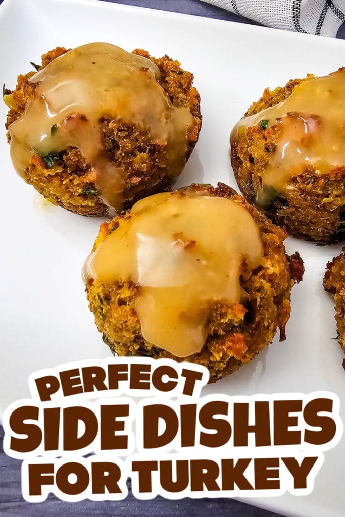 side dishes for turkey - Stuffing Muffin Tin Bites copy