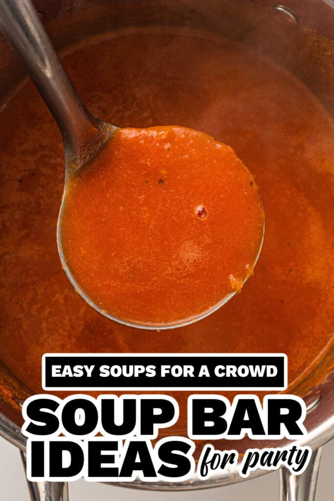 soup bar ideas - Simple Pantry Tomato Soup copy
